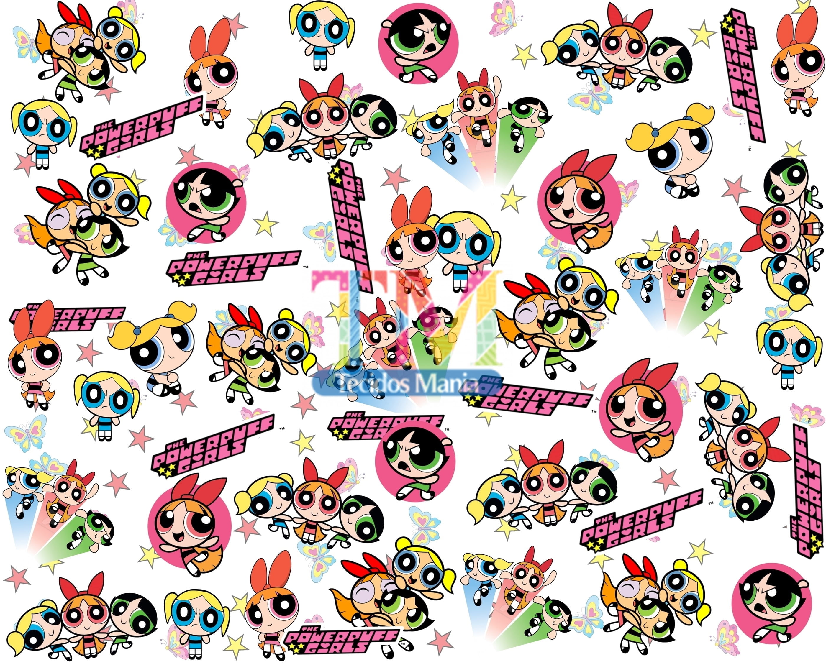 Tecido Oxford Estampa Digital - Meninas Super Poderosas