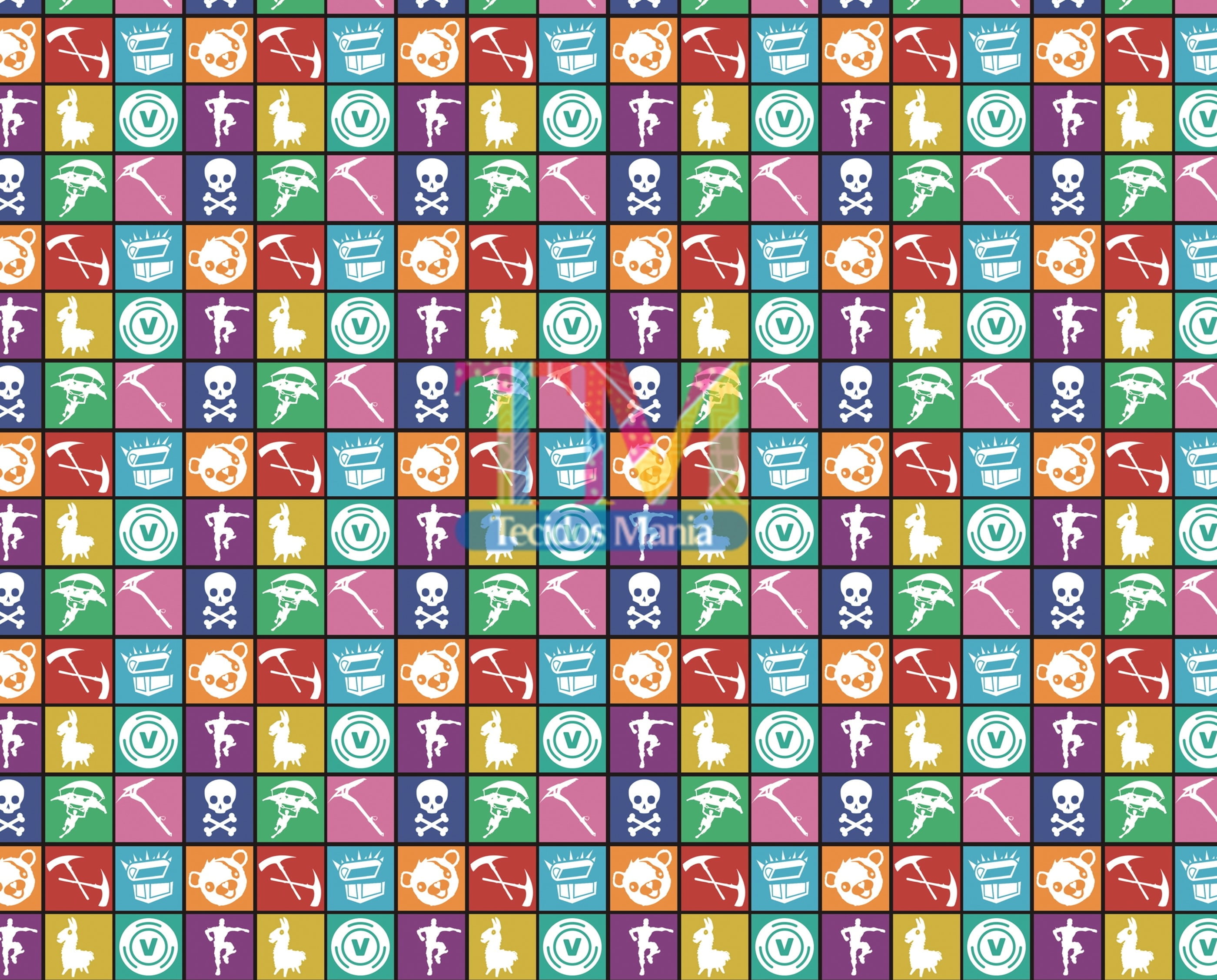 Tecido Oxford Estampa Digital - Fortnite Girl Quadrinho