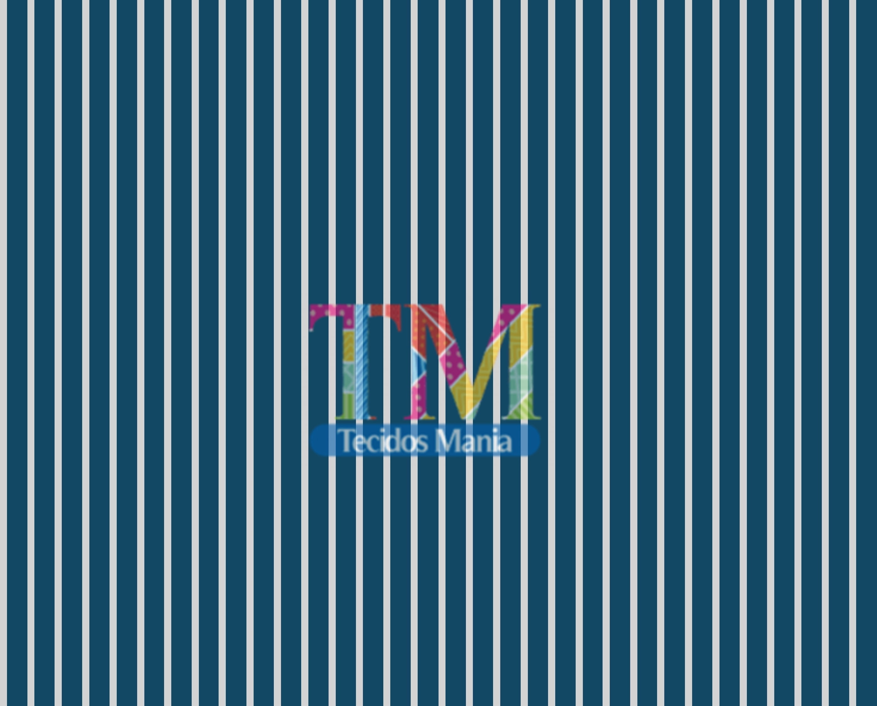 Tecido Oxford Estampa Digital - Harry Potter - Listrado - Cinza Com Azul