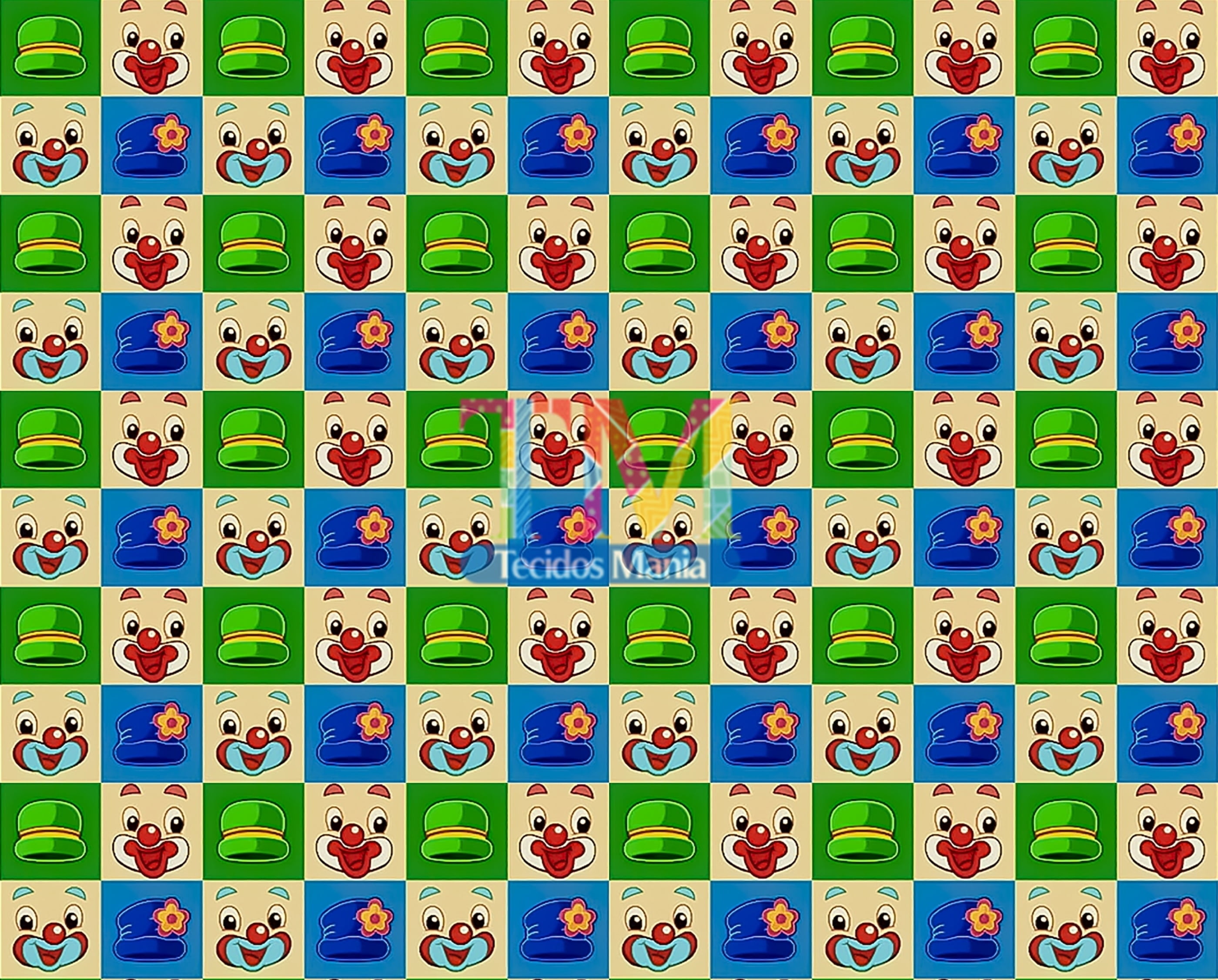 Tecido Oxford Estampa Digital - Patati Patata