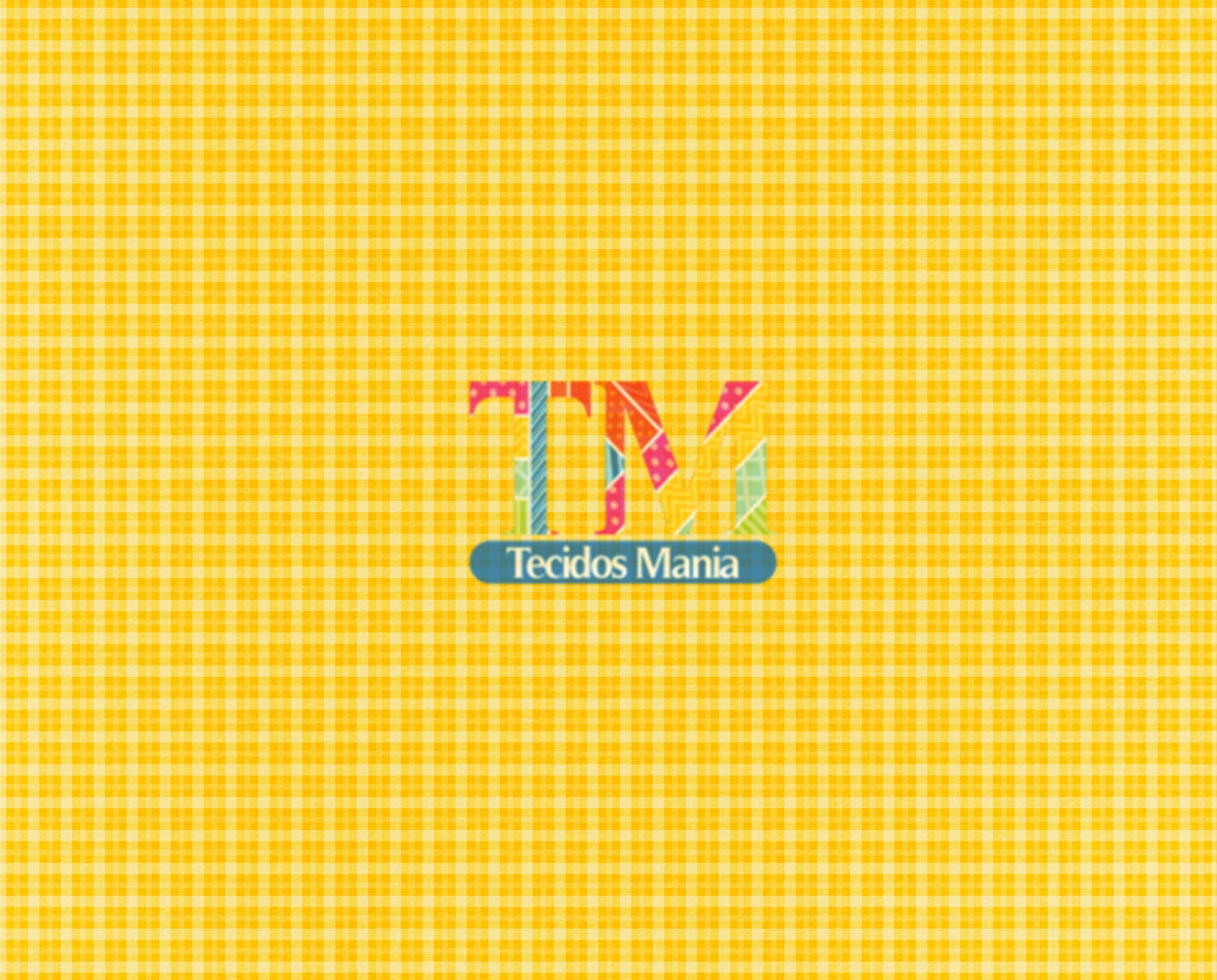 Tecido Oxford Estampa Digital - Xadrez Micro - Amarelo