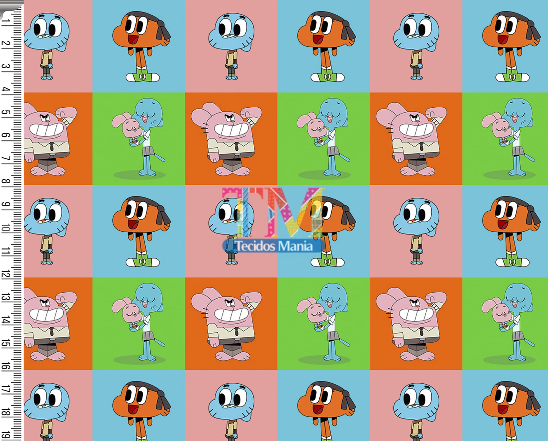 QUAL É O NOME DOS PERSONAGENS - O INCRÍVEL MUNDO DE GUMBALL 