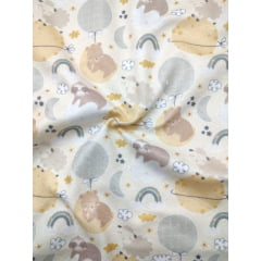 Tecido Soft estampado - Bicho Sonhos