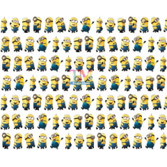 Tecido Oxford Estampa Digital - Minions Juntos