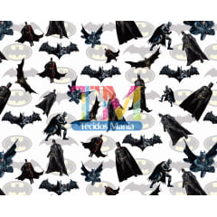 Tecido Oxford Estampa Digital - Batman Gotham