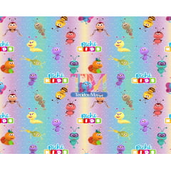 Tecido Oxford Estampa Digital - Bichikids Color