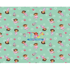 Tecido Oxford Estampa Digital - Dora Aventureira - Bailarina