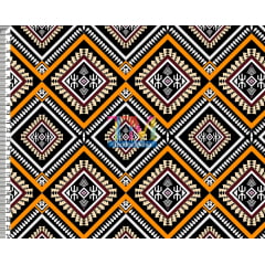 Tecido Oxford Estampa Digital - Étnico - losango mosaico Tecido Oxford Estampa Digital - Étnico - losango mosaico