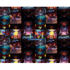 Tecido Oxford Estampa Digital - Huggy Wuggy - Quadrinhos