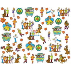 Tecido tricoline, microfibra ou gabardine estampado - Scooby-Doo 