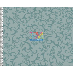 Sintético doll estampado - Arabesco - Julia - Verde Vintage Sintético doll estampado - Arabesco - Julia - Verde Vintage