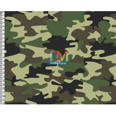 Sintético doll estampado - Camuflagem Exercito Sintético doll estampado - Camuflagem Exercito