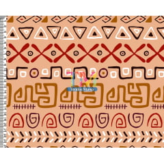 Sintético doll estampado - Étnico - Tribal - bege Sintético doll estampado - Étnico - Tribal - bege