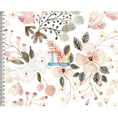 Sintético doll estampado  - Floral - Liz
