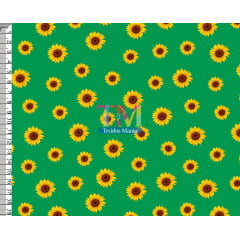 Sintético doll estampado - Girassol - deficiência oculta