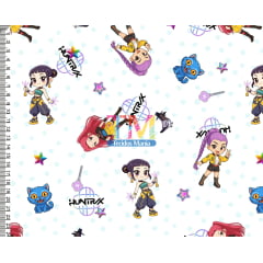 Sintético doll estampado - Guerreiras do K-pop - Huntrix - Fundo Branco