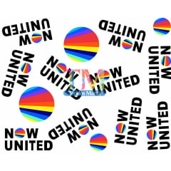 Sintético doll estampado - Now United - Fundo Branco