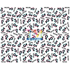 Sintético doll estampado - Tik Tok - Fundo Branco