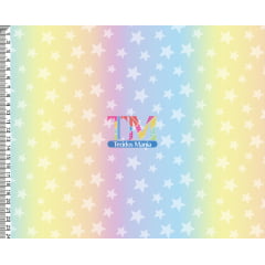 Tecido tricoline, microfibra ou gabardine estampado - Estrelas - Degrade