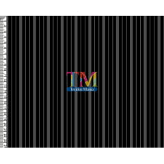 Tecido tricoline, microfibra ou gabardine estampado - Listras - Monster High - preto com cinza Tecido tricoline, microfibra ou gabardine estampado - Listras - Monster High - preto com cinza