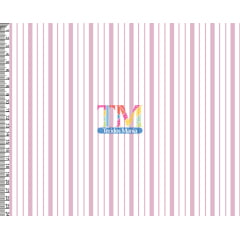 Tecido tricoline, microfibra ou gabardine estampado - Listras - Monster High - Rosa bebe com branco Tecido tricoline, microfibra ou gabardine estampado - Listras - Monster High - Rosa bebe com branco